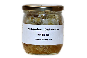 Honigwaben - Deckelwachs